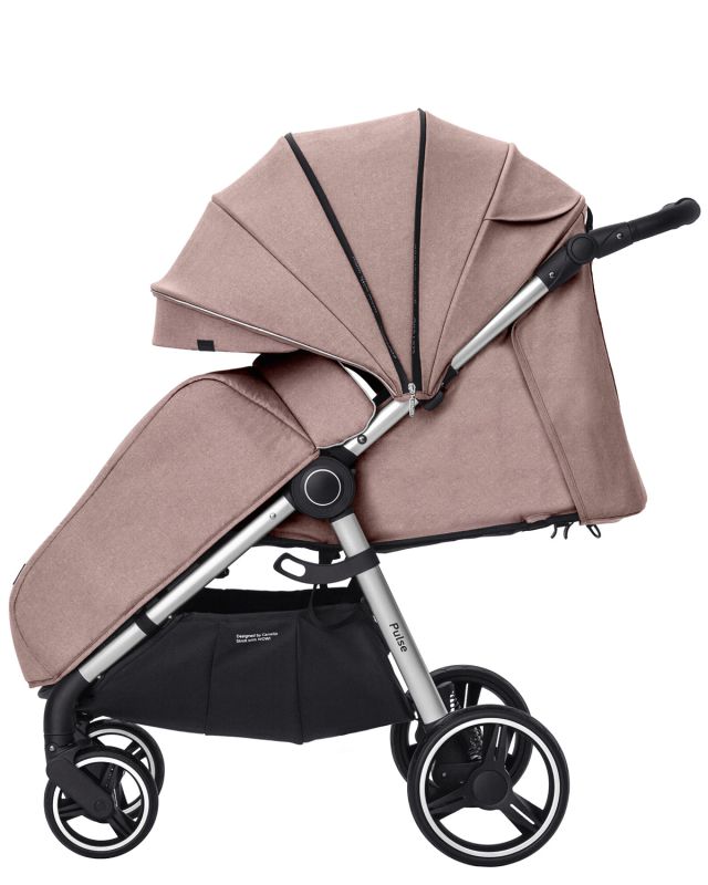 Коляска прогулочная CARRELLO Pulse CRL-5507 Evening Beige +дождевик L /1/