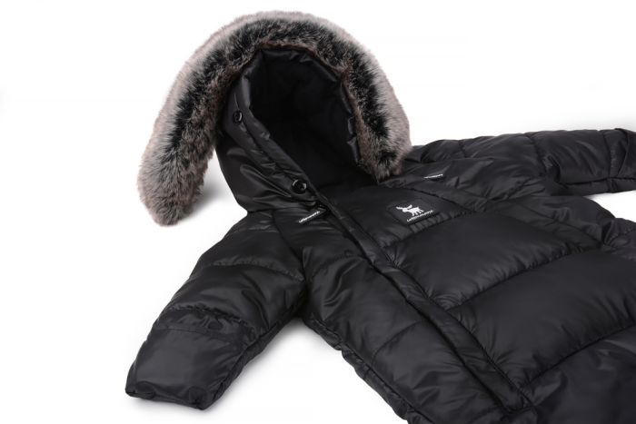 Зимний комбинезон - трансформер Cottonmoose Moose 0-6 M 767/65 black (черный)