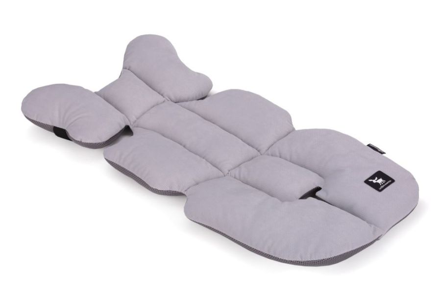Матрац в коляску та автокрісло Cottonmoose Air 828/117/99 сірий (оксамит)