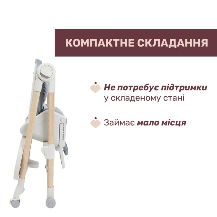 Стульчик для кормления Chicco Polly Armonia Greenery