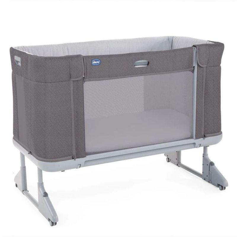 Приставная кроватка Chicco Next2Me Forever Moon Grey