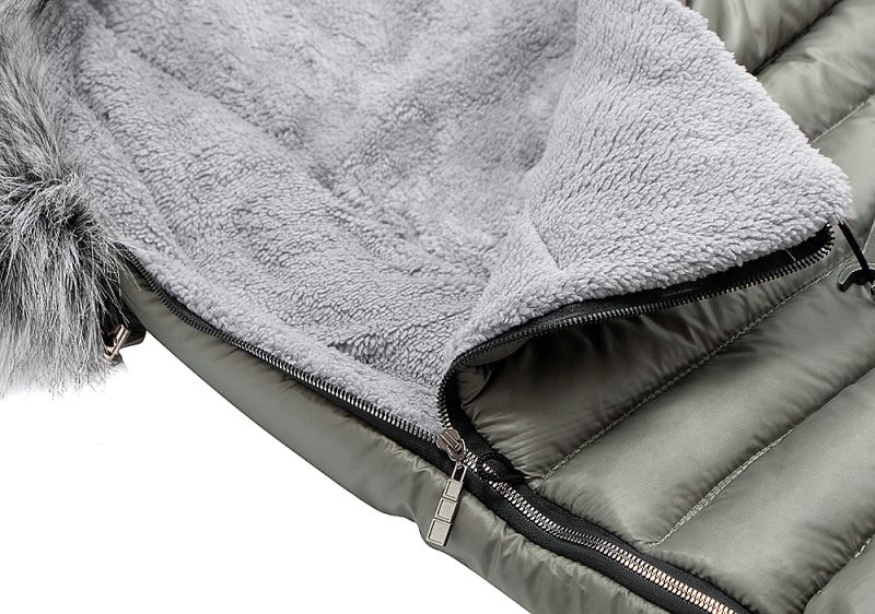 Зимовий конверт Bair Polar premium оливка - золота шкіра