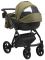 Коляска 2 в 1 Bair Next шкіра 100% 12 хакі