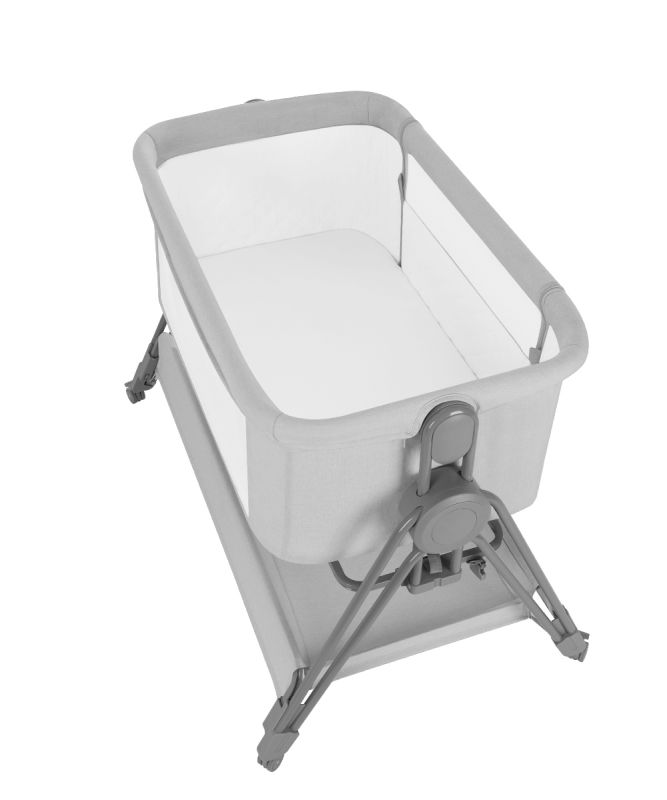 Приставная кроватка CARRELLO Gracia CRL-16502 Cool Grey
