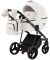 Коляска 2 в 1 Adamex Mimi кожа 100% Q109 белый