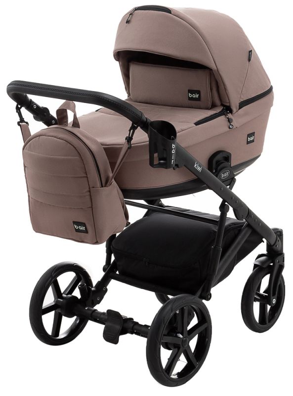 Коляска 2 в 1 Bair Kiwi Soft BKS-857 темный капучино Коляска 2 в 1 Bair Kiwi Soft BKS-857 темный капучино