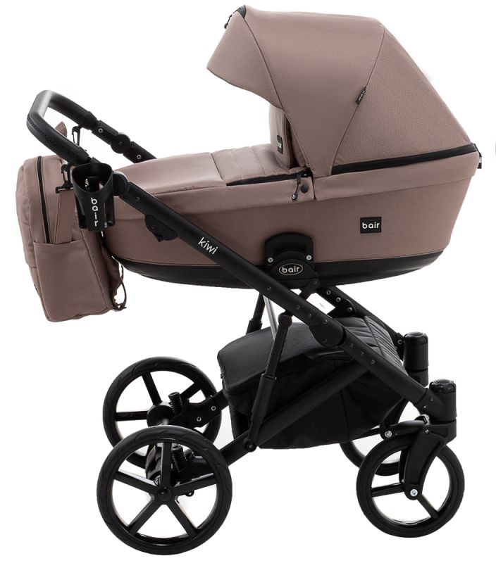 Коляска 2 в 1 Bair Kiwi Soft BKS-857 темный капучино