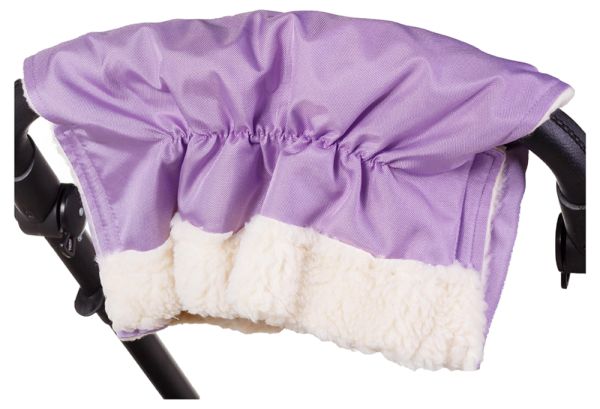 Муфта Умка M02 для рук на коляску  светло-сиреневый