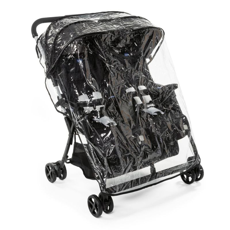 Прогулочная коляска для двойни Chicco Ohlala Twin Black
