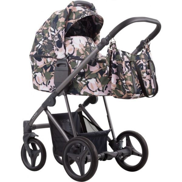 Коляска 2 в 1 Bebetto Flavio Flowers 01