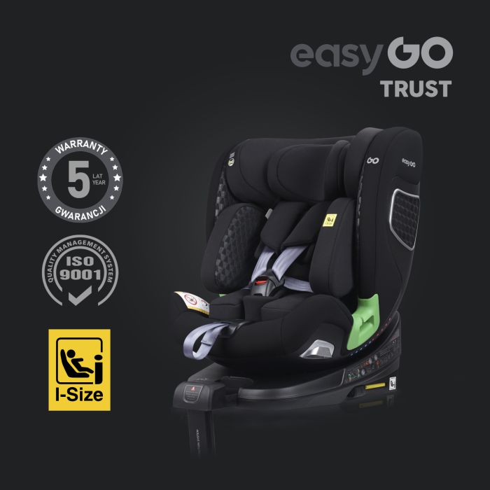 Автокрісло EasyGo Trust Isofix Iron