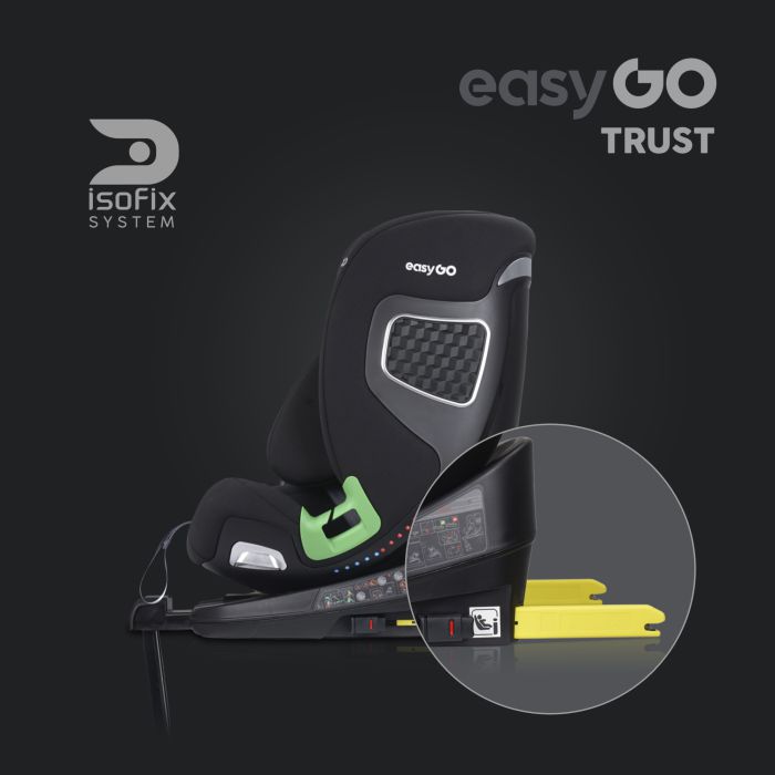 Автокрісло EasyGo Trust Isofix Iron