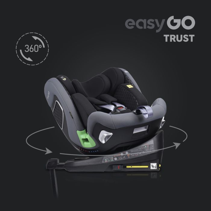 Автокрісло EasyGo Trust Isofix Pearl