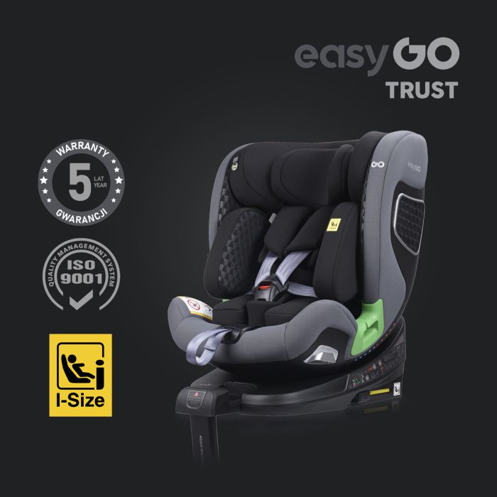 Автокрісло EasyGo Trust Isofix Pearl