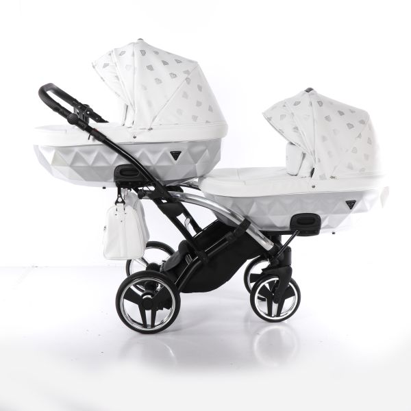 Коляска для двійні Junama Glow Duo Slim 03 Коляска для двійні Junama Glow Duo Slim 03