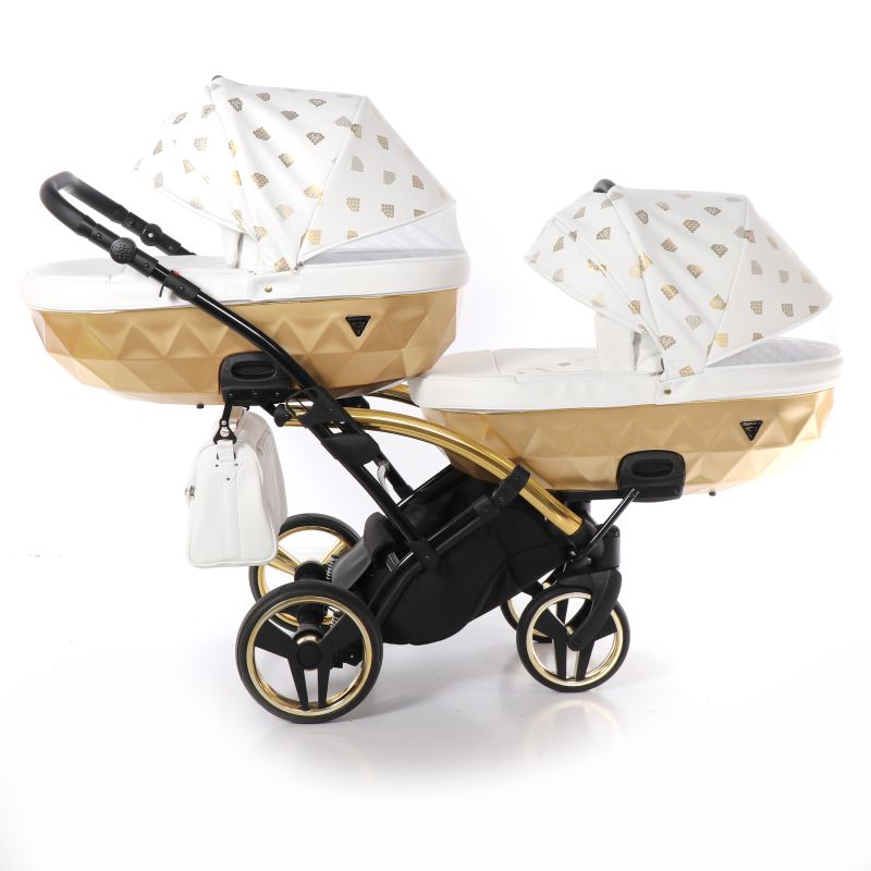 Коляска для двойни Junama Glow Duo Slim 02