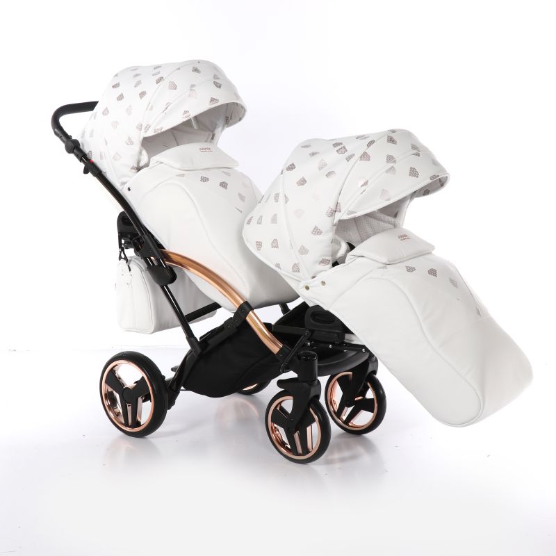 Коляска для двойни Junama Glow Duo Slim 01