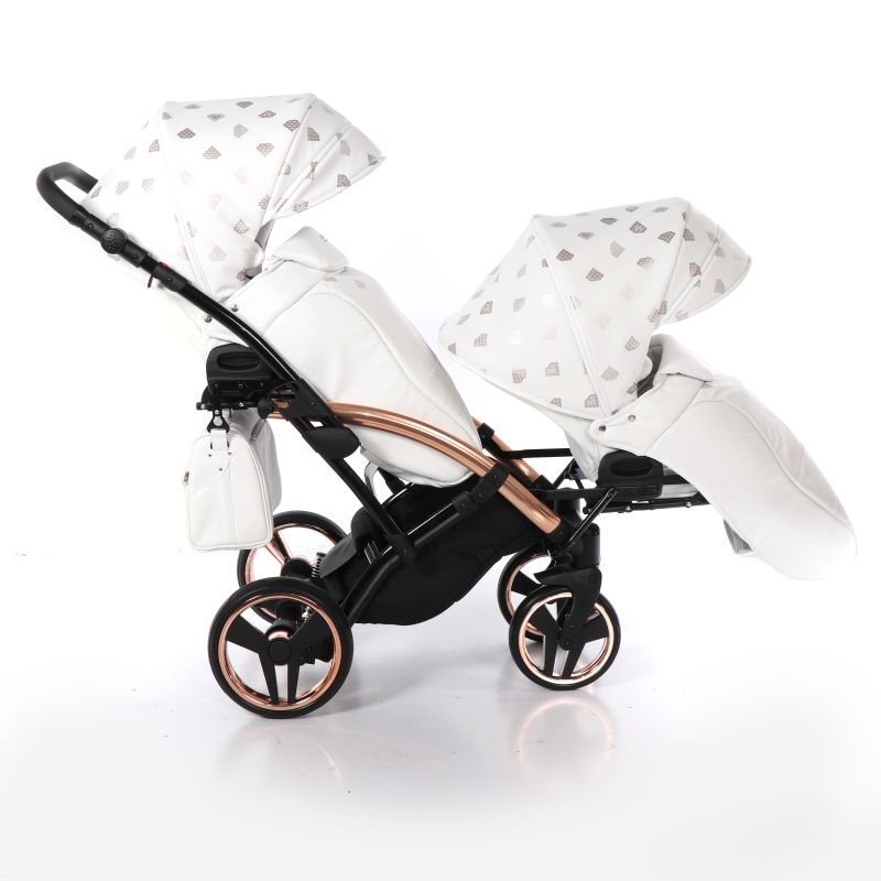 Коляска для двойни Junama Glow Duo Slim 01