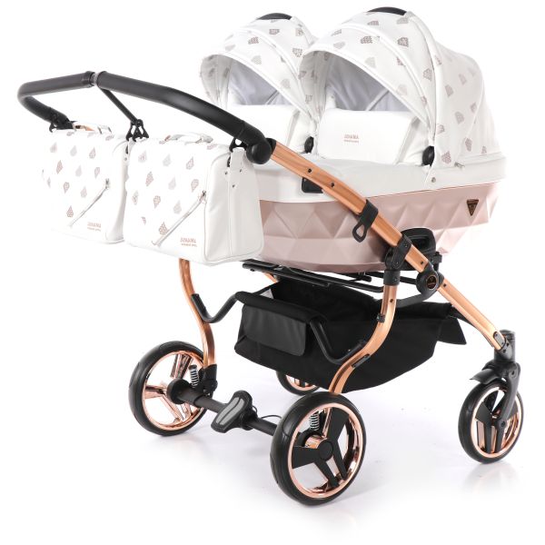 Коляска для двійні Junama Glow Duo 01 Коляска для двійні Junama Glow Duo 01