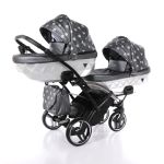 Коляска для двойни Junama Glow Duo Slim 04