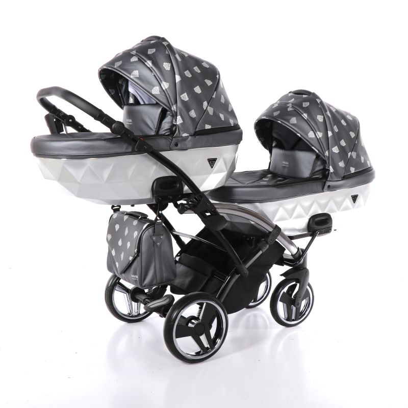 Коляска для двойни Junama Glow Duo Slim 04