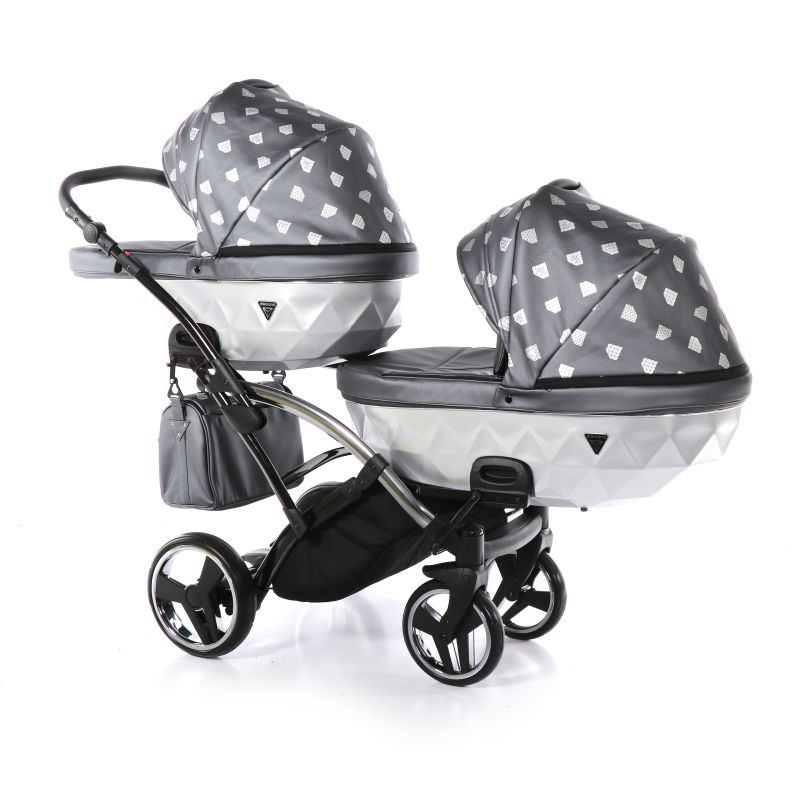 Коляска для двойни Junama Glow Duo Slim 04
