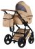 Коляска 2 в 1 Bair Leo кожа 100% GN-44 бежевый Коляска 2 в 1 Bair Leo кожа 100% GN-44 бежевый