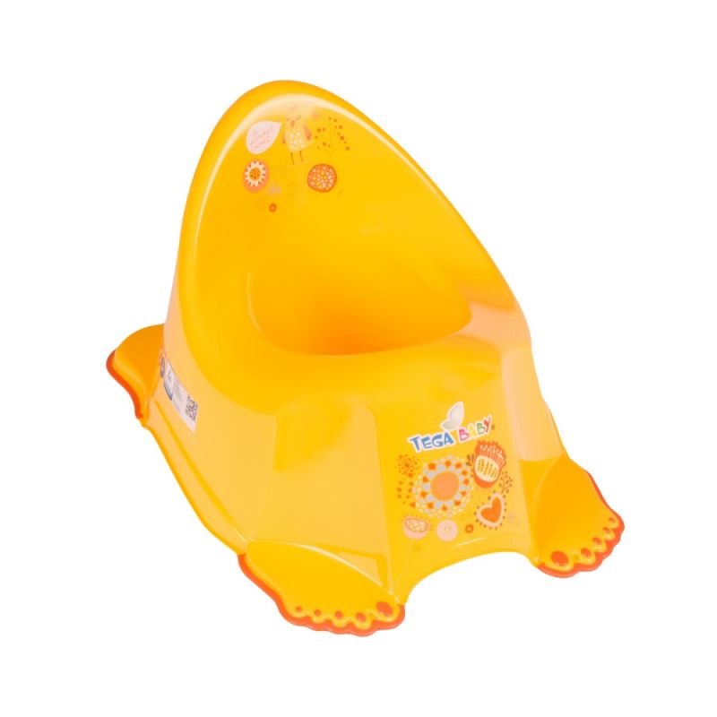 Горщик Tega FL-001 Фольк (жовтий)
