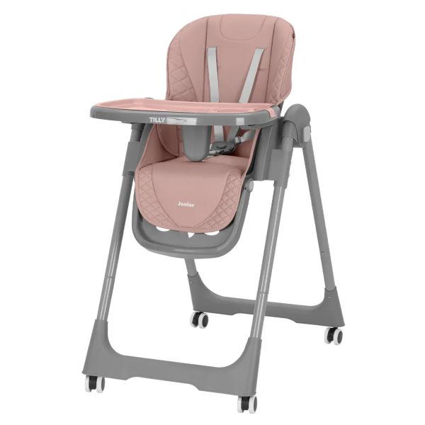 Стульчик для кормления TILLY Junior T-671 Dark Pink Стульчик для кормления TILLY Junior T-671 Dark Pink