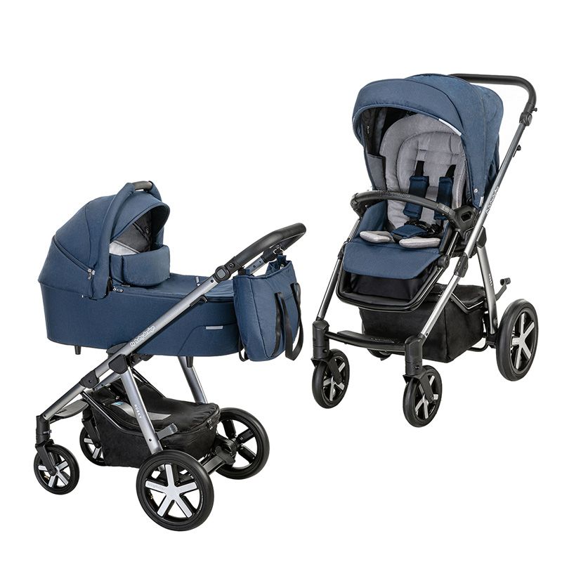 Коляска 2 в 1 Baby Design Husky NR 103 NAVY