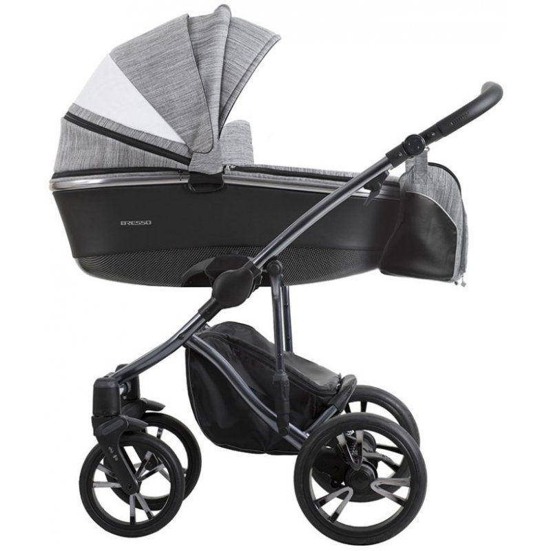Коляска 2 в 1 Bebetto Bresso Premium DARK 04