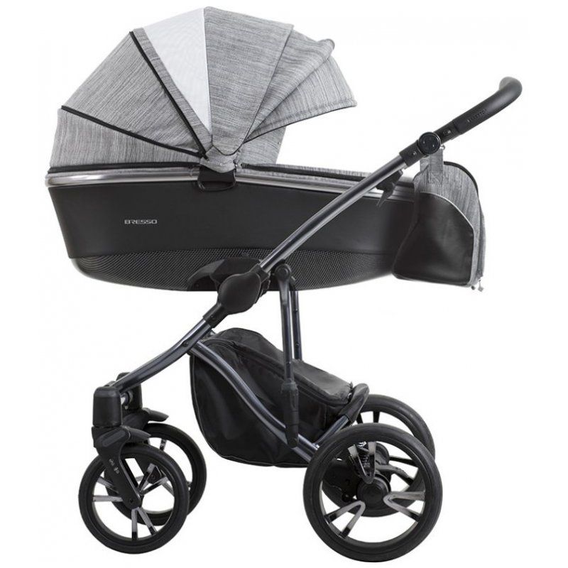 Коляска 2 в 1 Bebetto Bresso Premium DARK 05