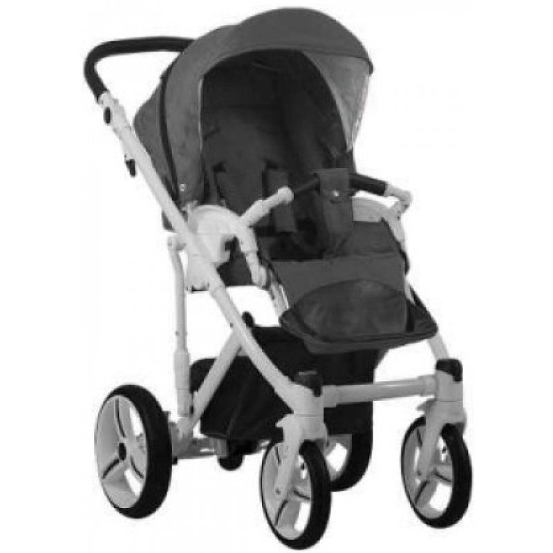 Коляска 2 в 1 Bebetto Magnum LJ 195 W