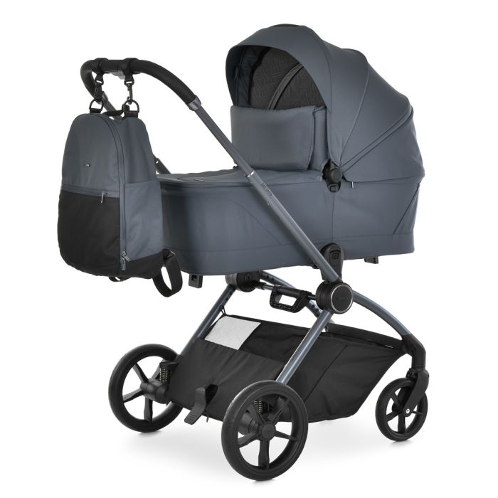 Коляска 2 в 1 El Camino PERSONA ME 1091-2 Granite Gray