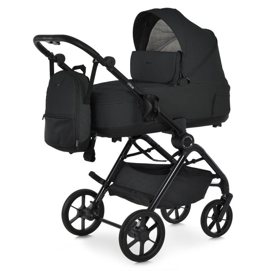 Коляска 2 в 1 El Camino CHLOE ME 1191-1 Black