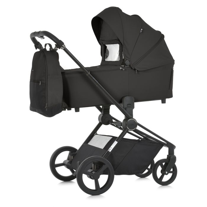 Коляска 2 в 1 El Camino PERSONA ME 1091-1 Total Black