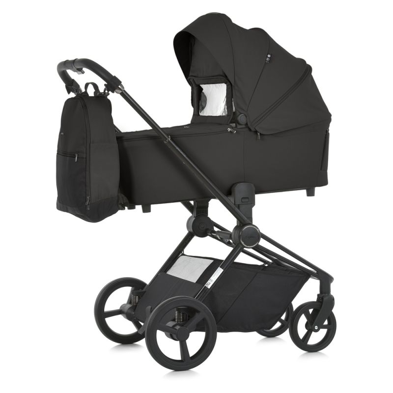 Коляска 2 в 1 El Camino PERSONA ME 1091-1 Total Black