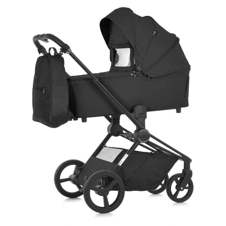 Коляска 2 в 1 El Camino PERSONA ME 1091-1 Total Black