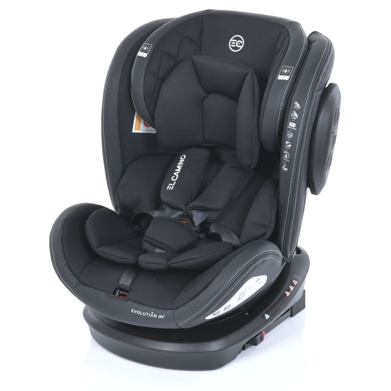 Автокрісло El Camino ME 1045 EVOLUTION 2 360 Royal Black