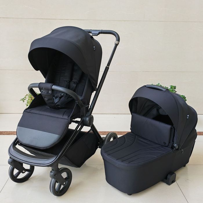 Коляска 2 в 1 El Camino PERSONA ME 1091-1 Total Black