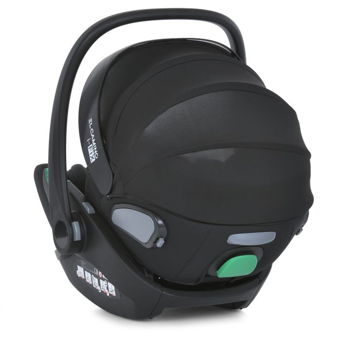 Автокресло El Camino i-FIX ME 1110 Jet Black