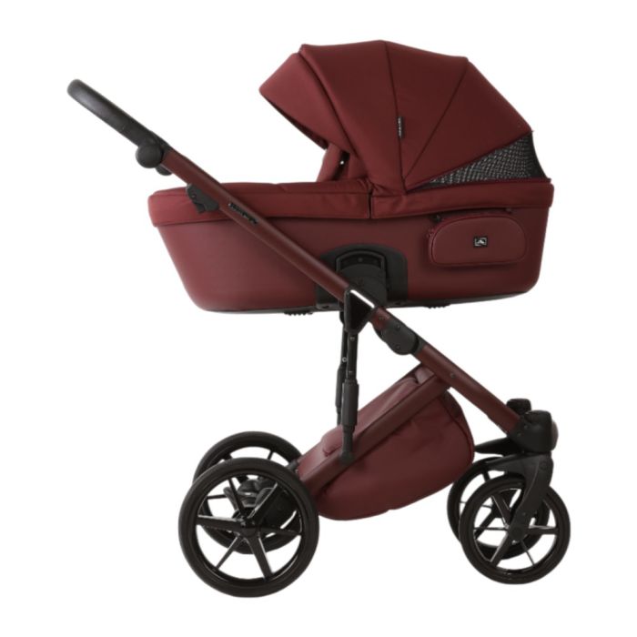 Коляска 2 в 1 Adamex Lumi Natura 18 Ruby