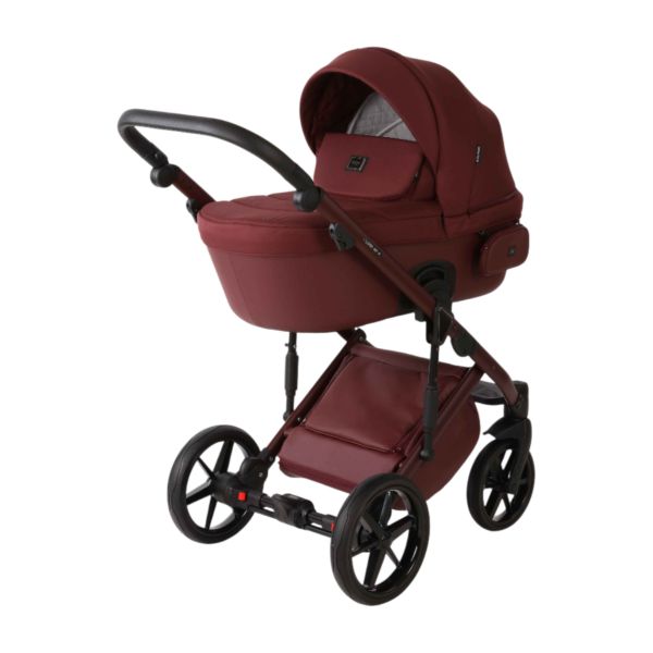 Коляска 2 в 1 Adamex Lumi Natura 18 Ruby