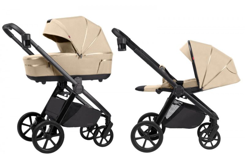 Коляска 2 в 1 CARRELLO Omega Plus CRL-6540/1 Solar Beige