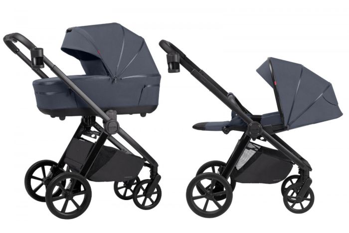 Коляска 2 в 1 CARRELLO Omega Plus CRL-6540/1 Meteor Grey