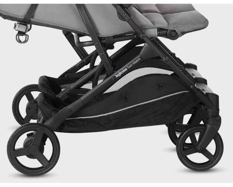 Прогулочная коляска для двойни Inglesina Twin Sketch - Grey