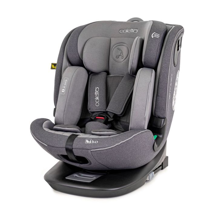 Автокрісло Coletto Ivo I-Size Grey