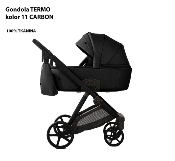 Коляска 2 в 1 Adamex Vivo PS-11 Carbon