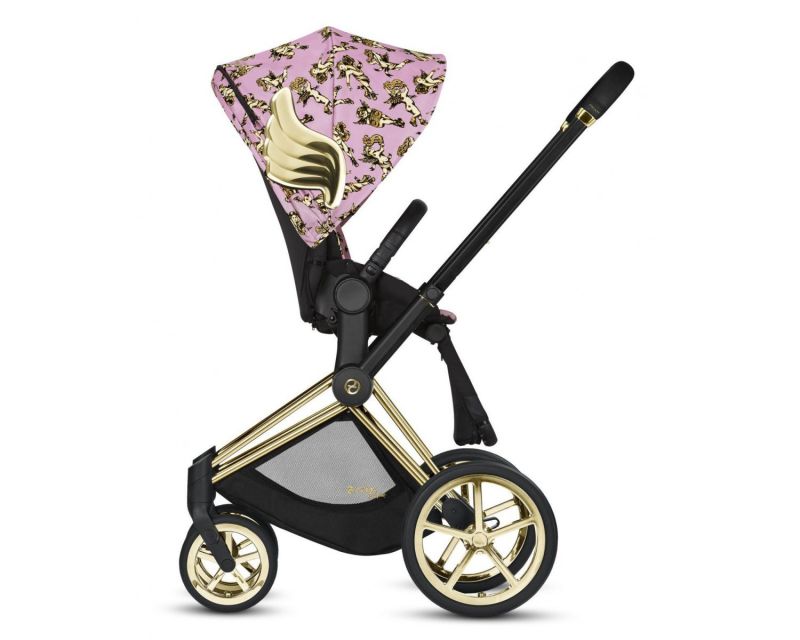 Прогулочная коляска Cybex Priam 3.0 by Jeremy Scott (Cherubs Pink)