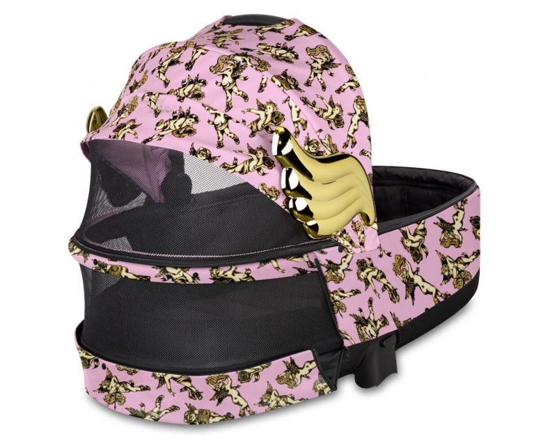 Люлька Cybex Priam Lux by Jeremy Scott (Cherub Pink)